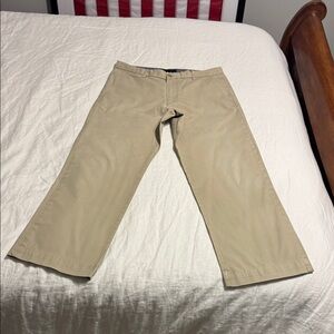 **RARE**  Men's Banana 🍌 Republic, BOOT CUT, flat front Khaki/Chinos - 34x32